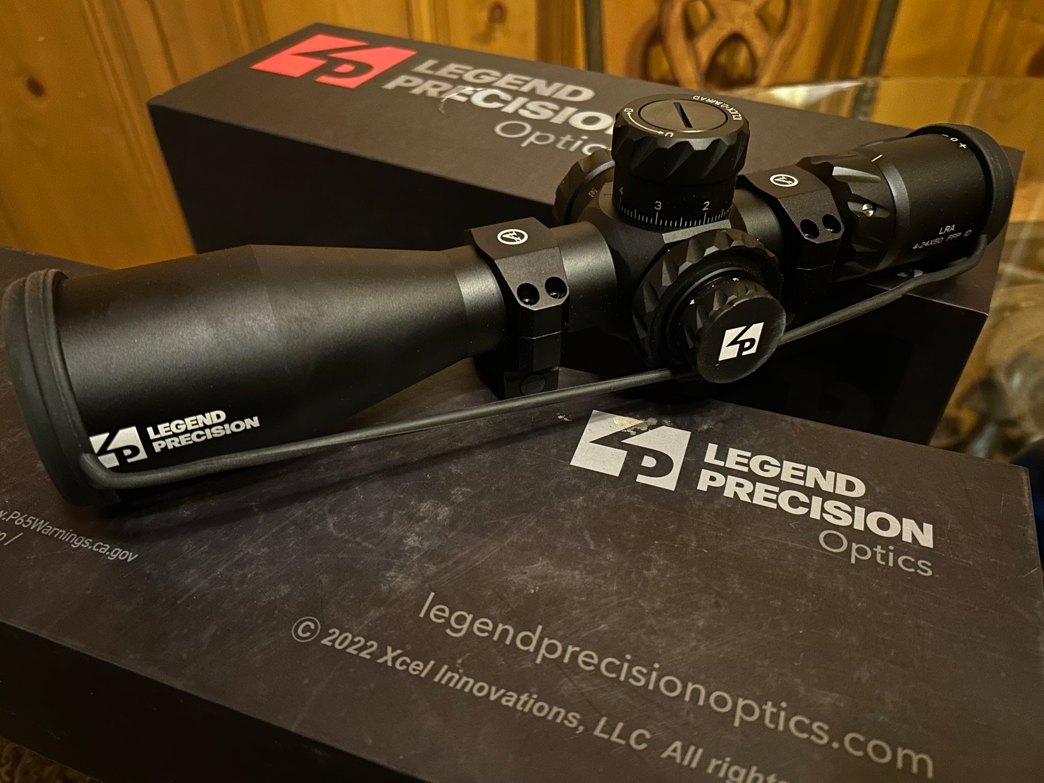 Legend Precision LRA Scope 4-24x50